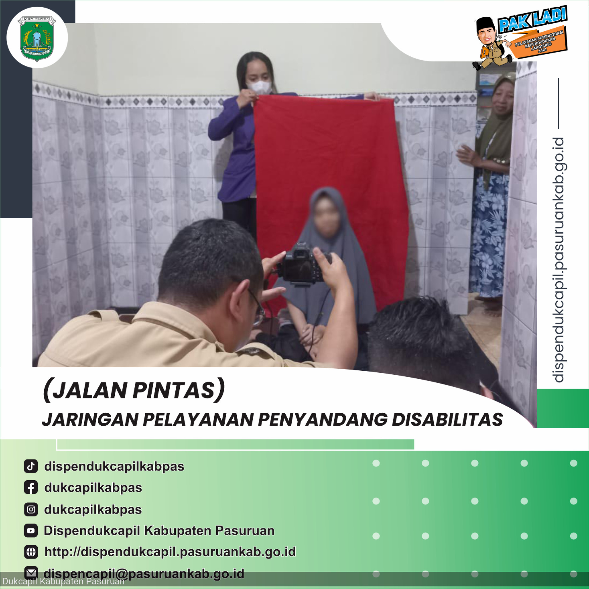 (JALAN PINTAS) Jaringan Pelayanan penyandang disabilitas di Dusun Karangbangkal Kabupaten Pasuruan