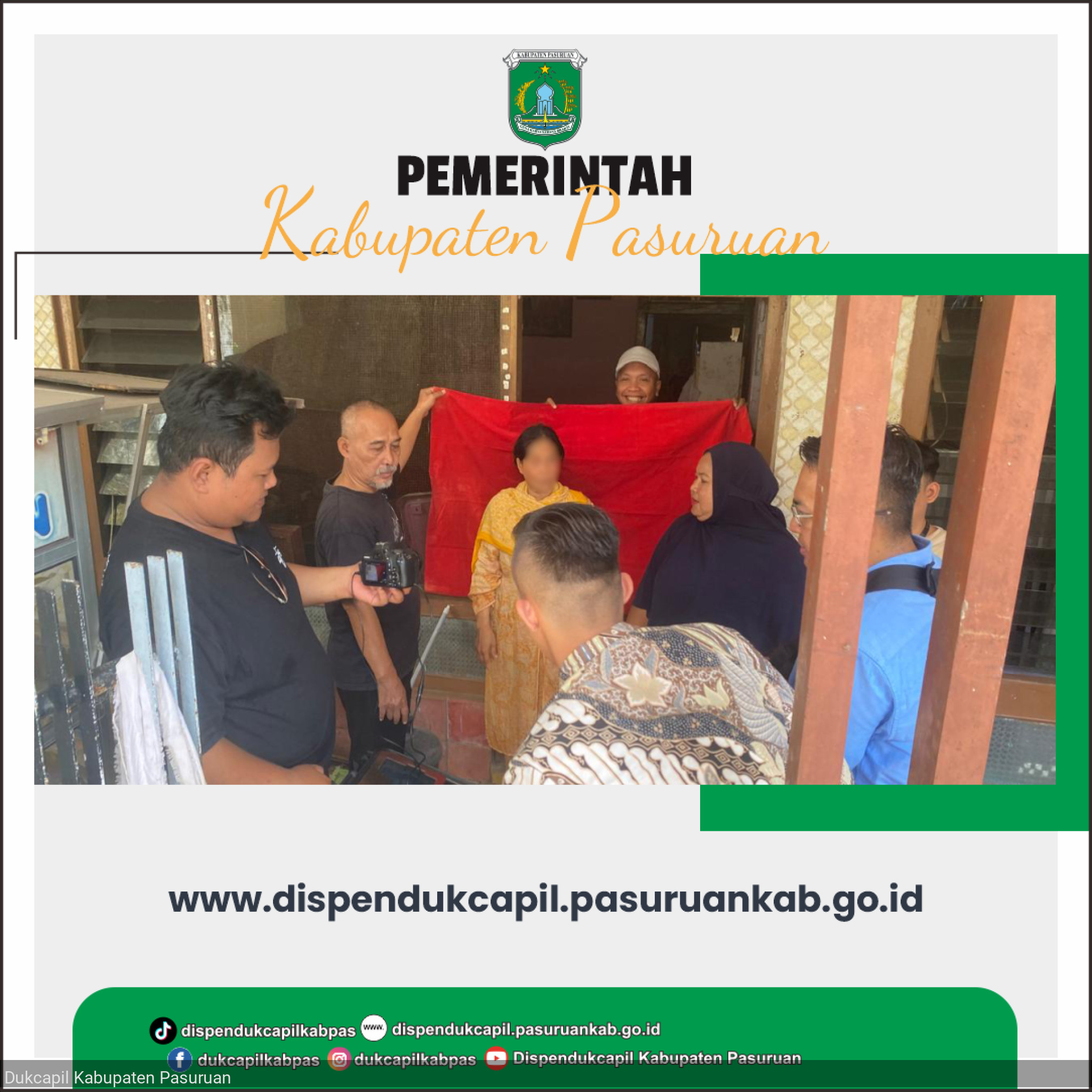 Pelayanan Perekaman E-KTP bagi Orang Dengan Gangguan Jiwa di Kelurahan Kauman Kecamatan Bangil